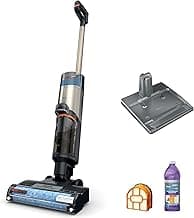 Shark HydroVac MessMaster Wet Dry Vacuum Cleaner, Cordless, 3-in-1 Vacuum Mop All in One & Self-Cleaning System, Lightweight, Powerful Suction, for Hard Floors & Area Rugs, Stone, WD261,Rose Gold