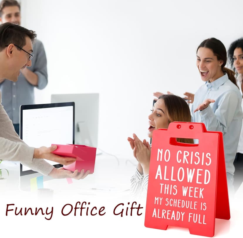 Funny Boss Gifts for Women Men, Boss Lady Gift, White Elephant Gift, Administrative Professional Day Coworker Gifts for Women Manager Supervisor Leader Administrator Principal, Funny Cubicle Sign