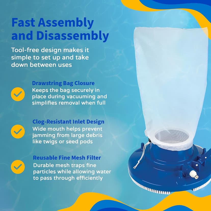 Blue Wave Leaf Bagger