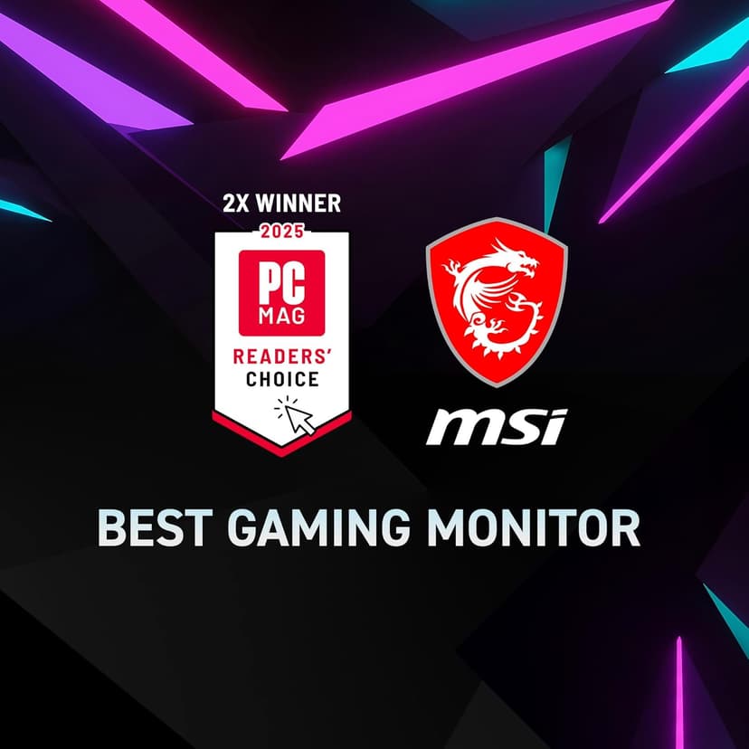 msi MAG 245C X24 24-inch 1920 x 1080 (FHD) Gaming Monitor, 240Hz, FreeSync Premium, HDR Ready, HDMI, VGA Port, VESA Mountable, Tilt, 4-Side Slim Bezel, 1ms, Black