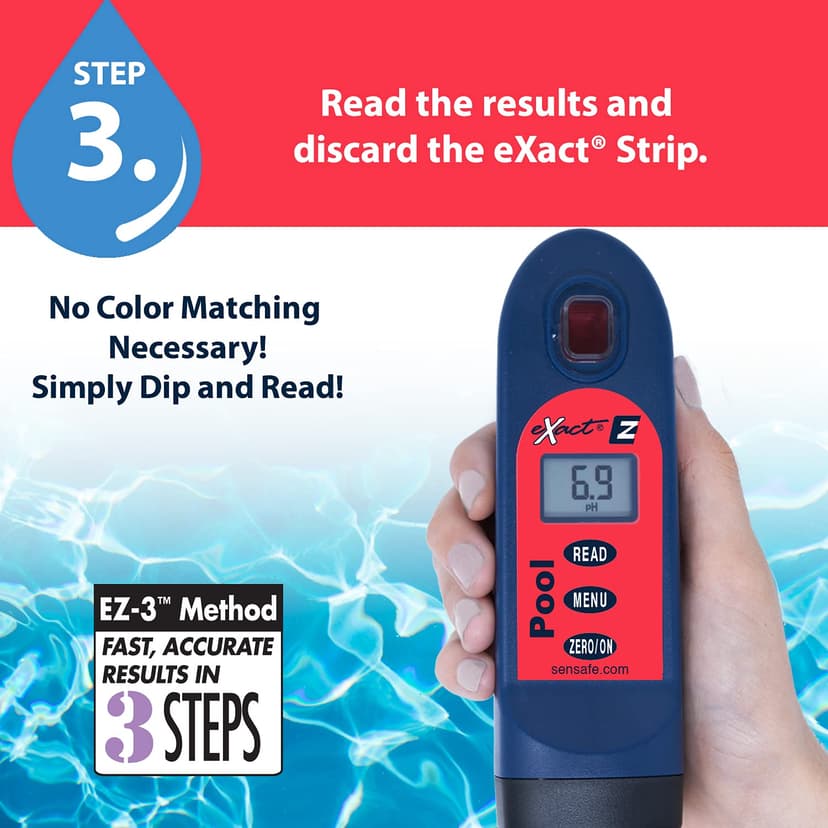 ITS 486201 Pool Exact EZ Photometer Entry Digital Pool Water Test Kit - 6-Tests Each