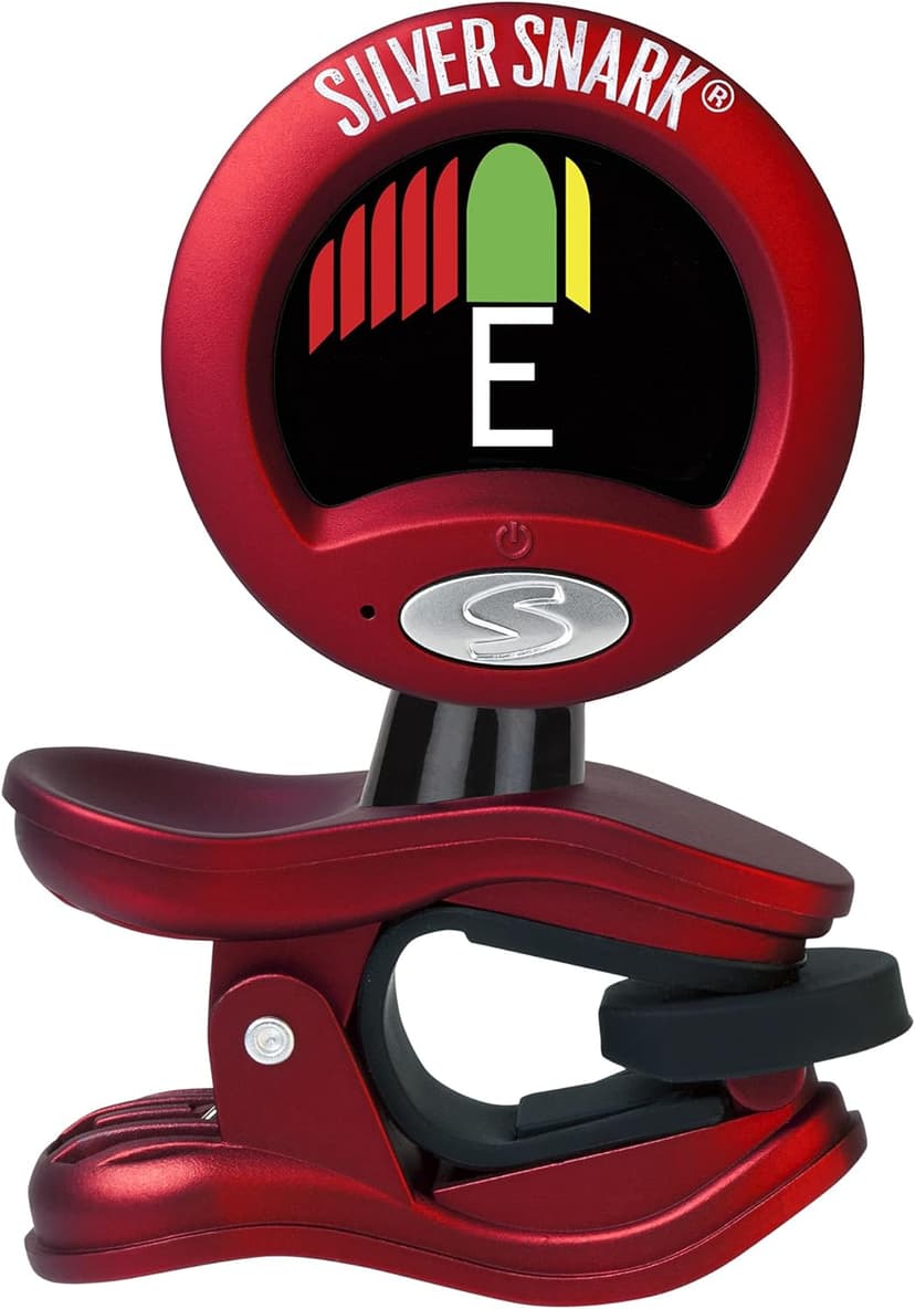Snark Silver Snark Chromatic Tuner, Red (SIL-RED)