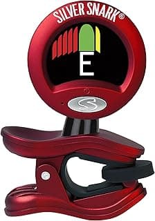 Snark Silver Snark Chromatic Tuner, Red (SIL-RED)