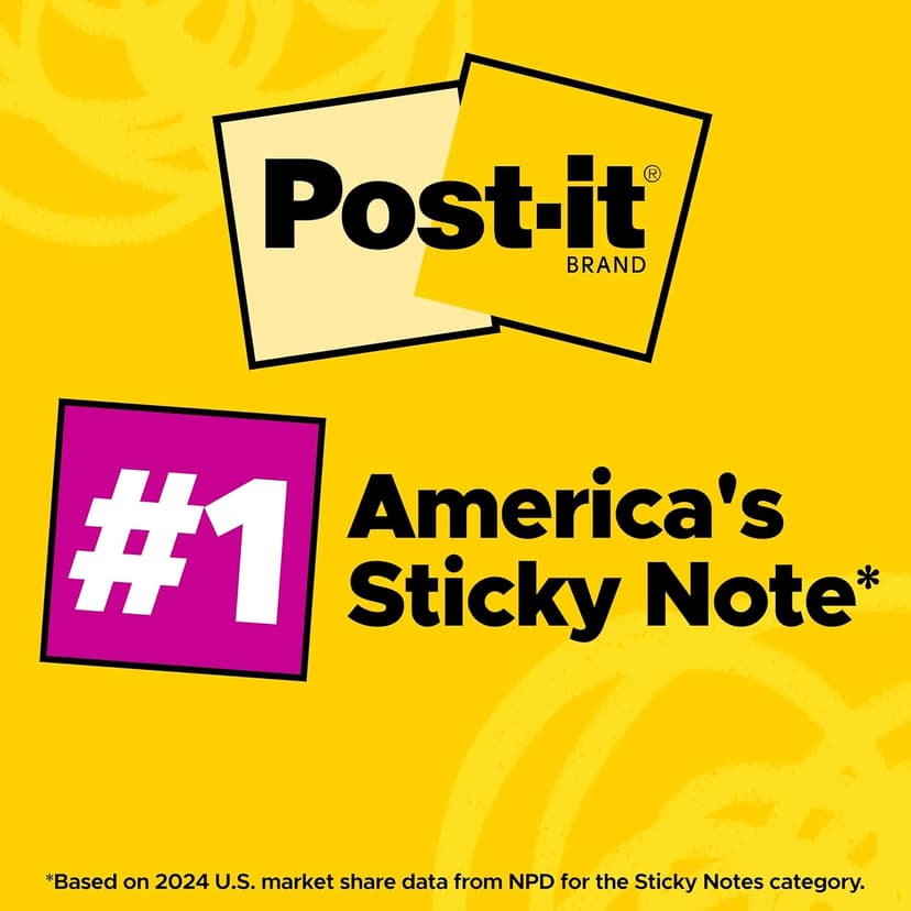 Post-it Super Sticky Notes-to-go Pop-Up Notes, 3 in. x 3 in., 6 Dispensers with 540 Total Pastel Sticky Notes in Pink Salt Color, Great for School, Office, Classroom, or Home
