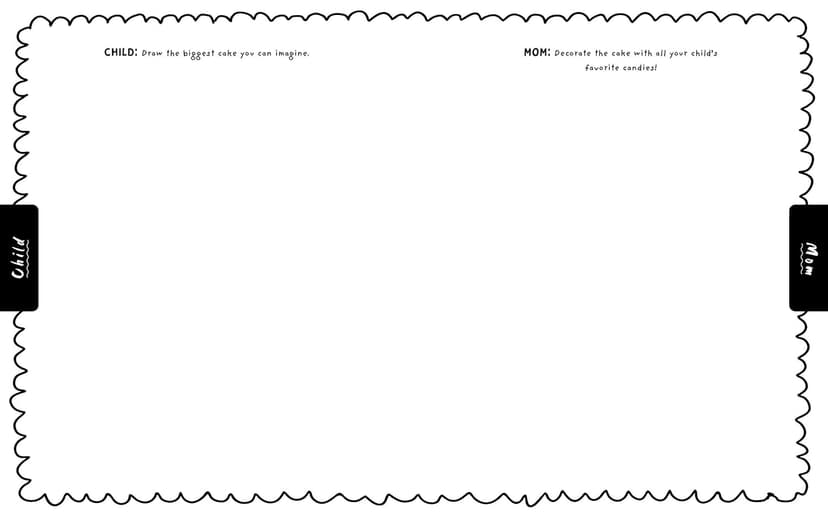 Draw with Mom!: The Two-Person Doodle Book (Two-dle Doodle, 2)