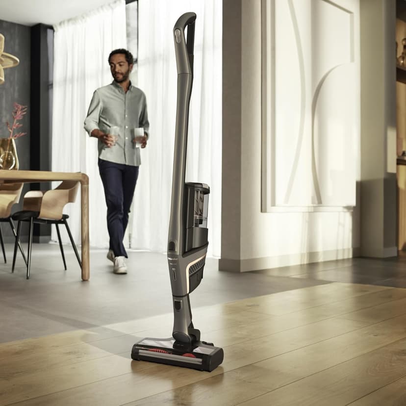 Miele Triflex HX2 Pro Cordless Stick Vacuum Cleaner, 120 min runtime, Infinity Grey PearlFinish / Rose Gold
