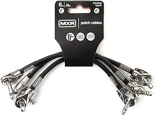 MXR Patch Cable 6 in|15 cm - 3 Pack (3PDCP06)