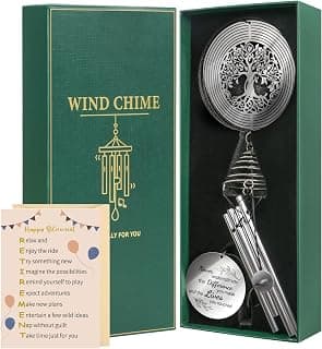 2026 Retirement Gifts for Women Coworker Teacher Nurse Boss Grandma Mom Friend, Retiree Gift Idea Leaving Going Away Gifts Retirement Gift for Women Men, Happy Retirement Wind Chimes Retired Gifts B0CHM6RJL5
