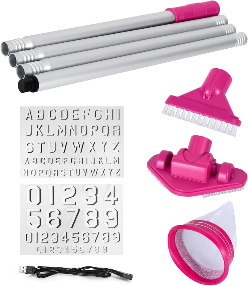 Rechargeable Handheld Hot Tub Spa Pool Vacuum, Cordless & Waterproof IPX8, 60-Min Runtime, 2 Brush Heads, Spot Cleaner for Spas & Small Pools up to 20ft (Dyson-Style Gray)