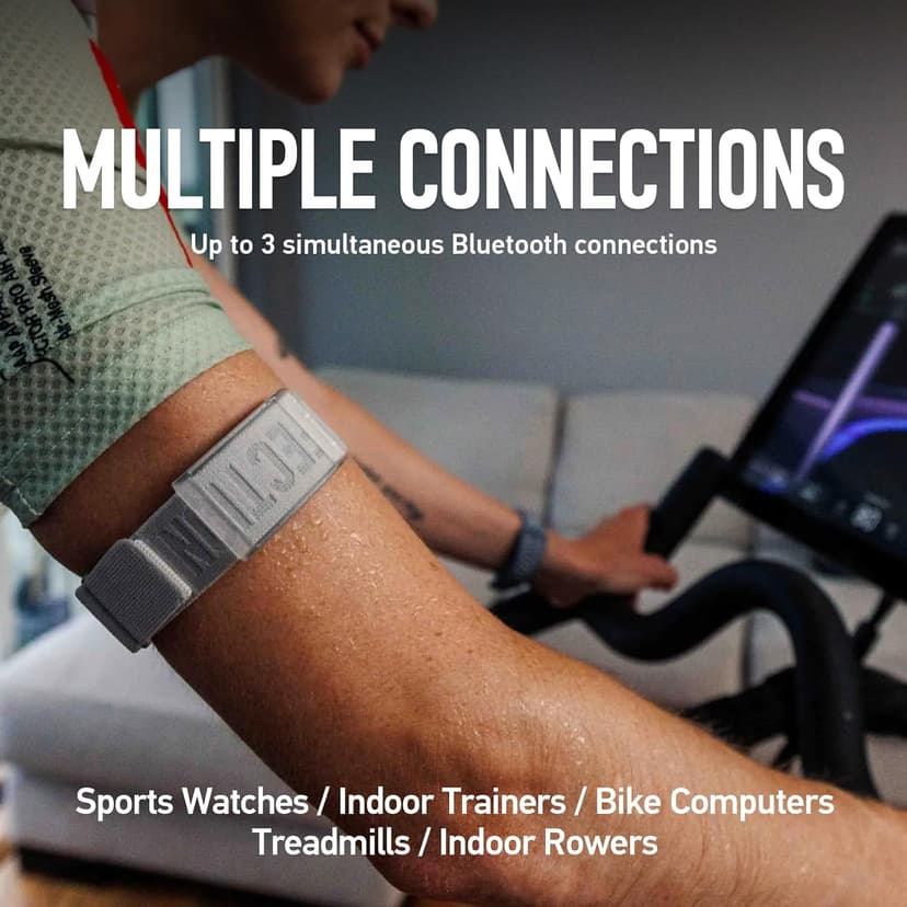 COROS Heart Rate Monitor, Comfort, Easy to wear, Auto-wear Detection, Advanced Sensor, Precise Data, Bluetooth, 38 Hours Battery Life, Connects up to 3 Devices at Once
