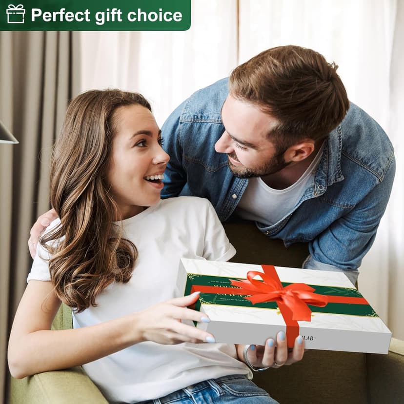 Bamboo Charcuterie Boards (23"×11"×0.8") and Knife Set, Lightweight Cheese Board and Platter, Unique Gift for Housewarming, Anniversary & Wedding, Mother's Day and Christmas for Women…