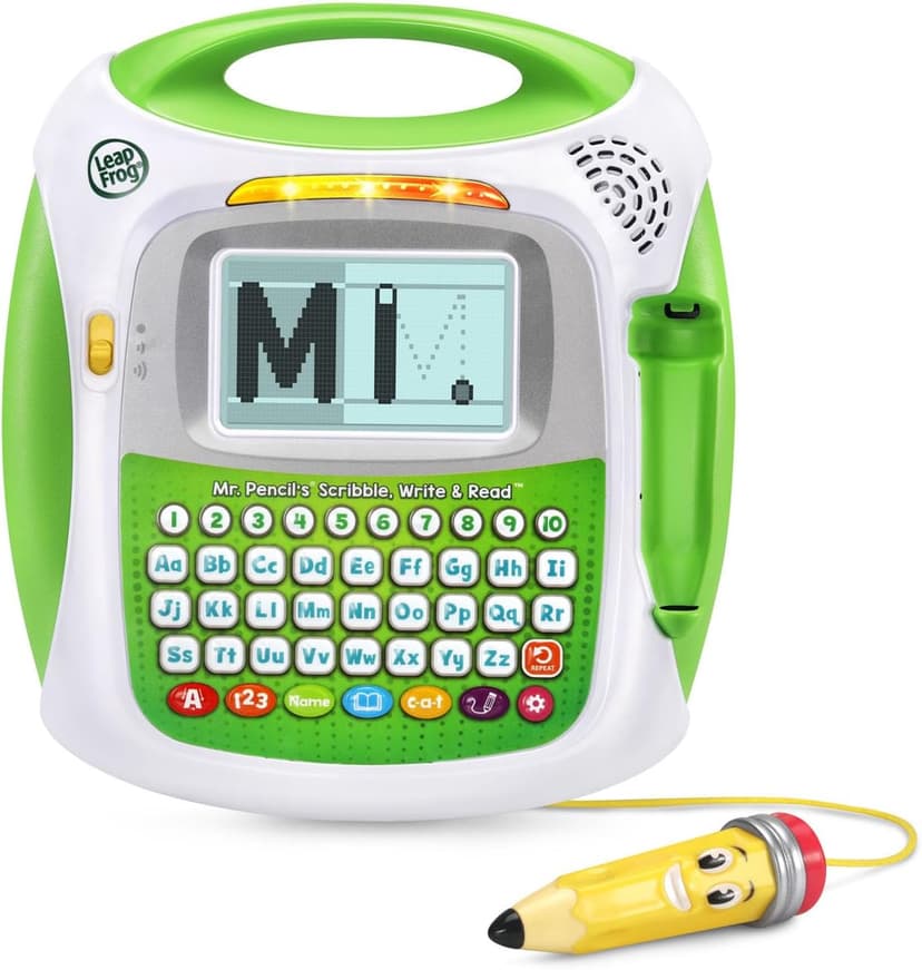 LeapFrog Mr Pencil's Scribble Write and Read, Green B0BRXPG99Q