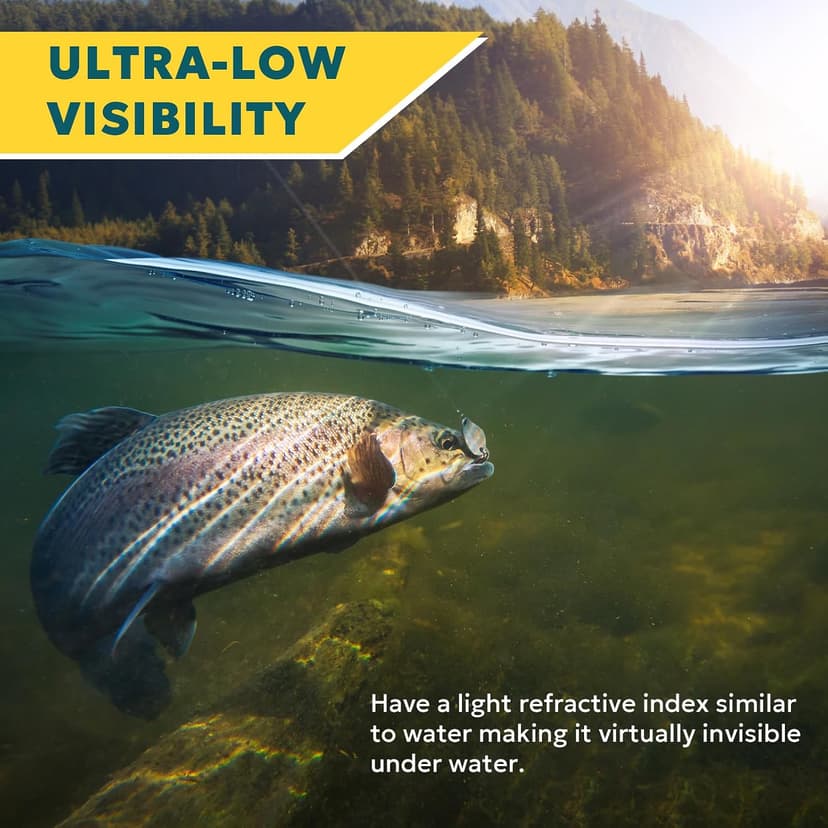 SF Ultra Smooth Monofilament Mono Fishing Line with Spool Mono String Nylon Invisible Line Clear 2 4 6 8 10 12 14 17 20 20LB Fishing Wire Freshwater Saltwater