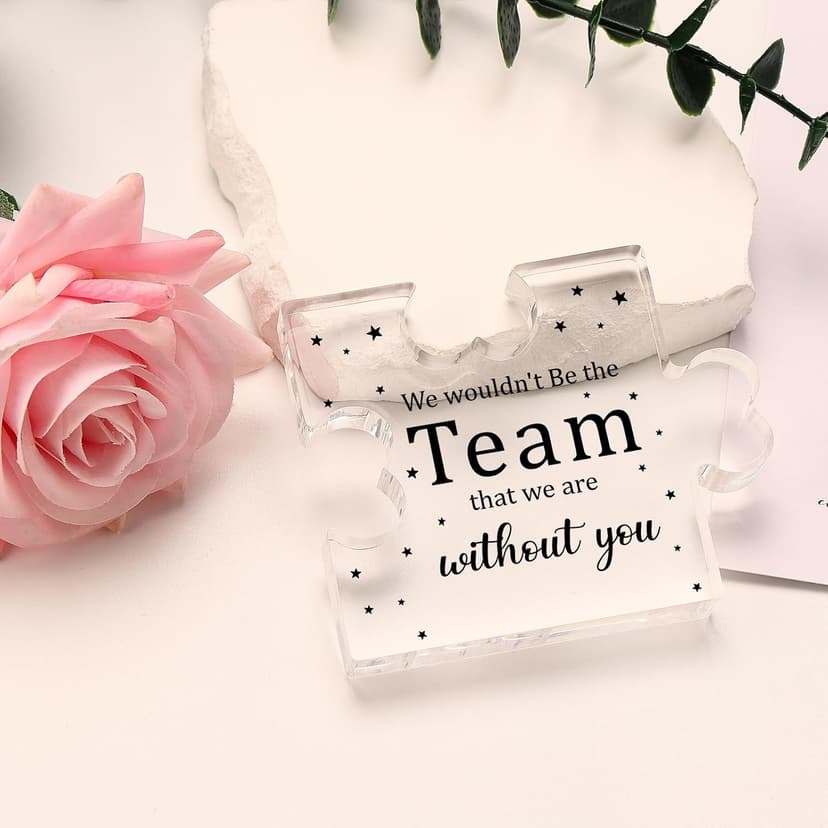 Employee Appreciation Gifts, Boss Day Farewell Retirement Appreciation Gifts for Boss Lady Staff Leader Manager Office Decor Funnli Bosses Day Gifts for Women, Boss Gifts for Women Men Acrylic Plaque B0CYZXF2FN