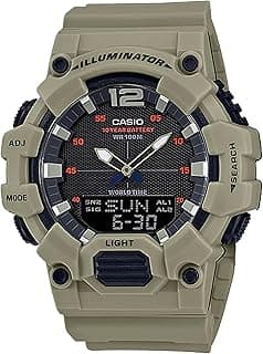 Casio Men's HDC-700-1AVCF Classic Analog-Digital Display Quartz Black Watch