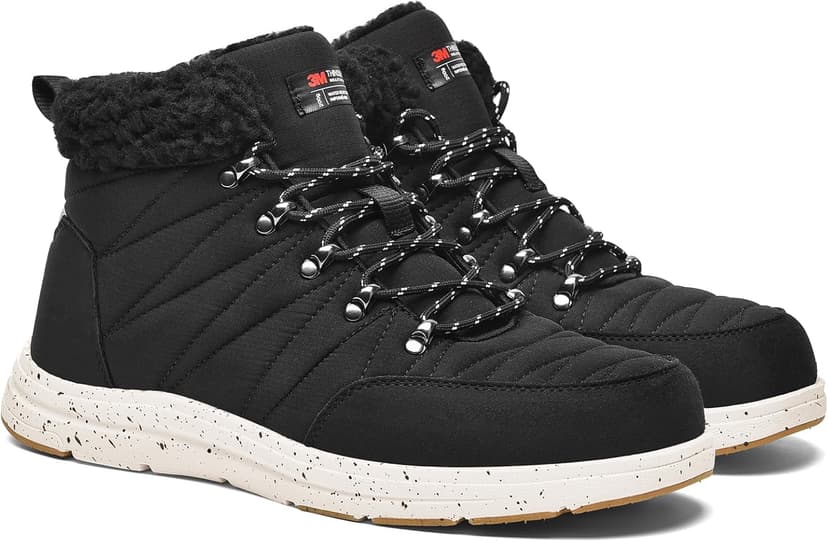 Bruno Marc Men's Winter Boots Outdoor Cold-Weather Warm Lightweight Walking Boots