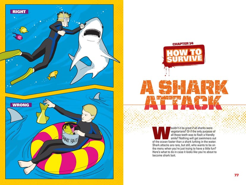 How to Survive Anything: Shark Attack, Lightning, Embarrassing Parents, Pop Quizzes, and Other Perilous Situations 1426307748