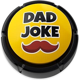 Features Endless Extra Funny Dad Jokes at The Push of a Button - Dad Gifts from Daughter, Dad Birthday Gift, White Elephant Gifts, Gifts for Men