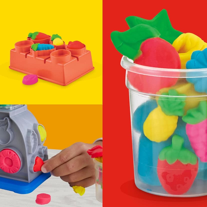 Play Doh Swirlin' Smoothies Toy Blender Playset, Play Kitchen Appliances, Kids Arts and Crafts Toys for 3 Year Old Girls and Boys and Up B0C3528VHM