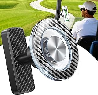 Stocking Stuffers Gifts for Men Dad Him, Magnetic Golf Cart Phone Holder, 360° Rotation Golf Accessories for Mens Gifts, Mens Stocking Stuffers 2025, White Elephant Gifts for Grandpa Papa Husband