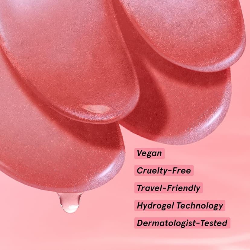 grace & stella Award Winning Under Eye Mask - Christmas Gifts for Teens, Self Care Gifts for Women, Reduce Dark Circles, Puffy Eyes, Undereye Bags, Wrinkles, Under Eye Patches - Vegan (24 Pairs, Pink)