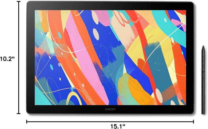 Wacom Cintiq 16 Drawing Tablet with Screen, 16 inch Display, Pro Pen 3 (Battery-Free), 100% sRGB Pen Display for Artists, Designers, Animation, Game Dev, Works with Mac, PC