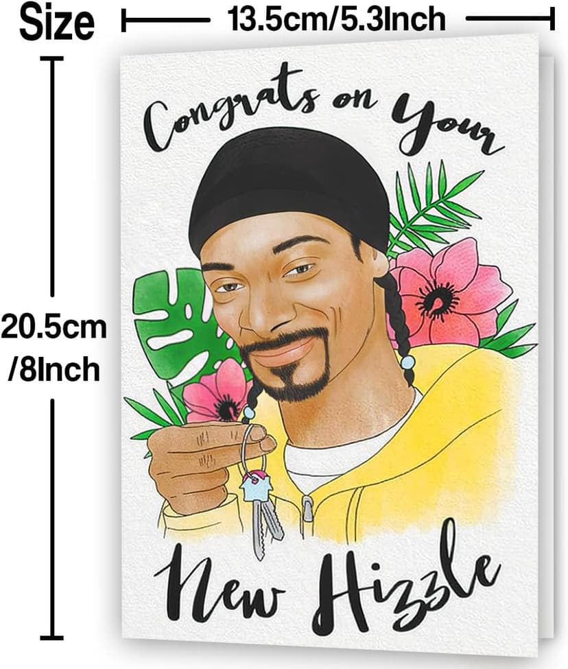 Funny Congratulations Card for New Homeowners,Blank Inside for Personal Message,Great Housewarming Gift With Envelope New Home Card,Congrats Housewarming Gift for Couples,Friends B0CJBW2QSY
