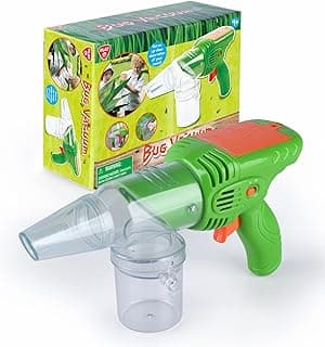 PLAY Bug Vacuum for Kids,Bug Catcher kit for Kids,Eco-Friendly Bug Suction Toy Vacuum with Magnifying Glass Viewing Chamber, for Boys Age 4+