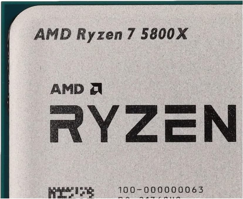 AMD Ryzen 7 5800X 8-core, 16-thread unlocked desktop processor