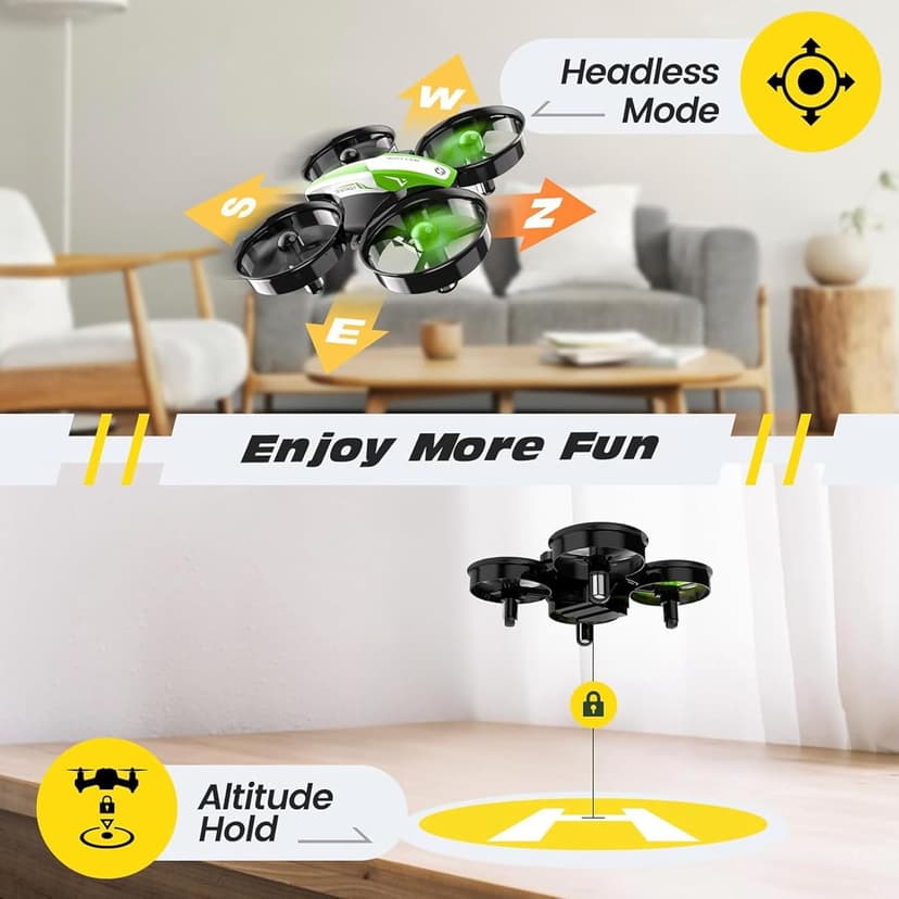 Holy Stone Mini Drone for Kids and Beginners, HS210 Green