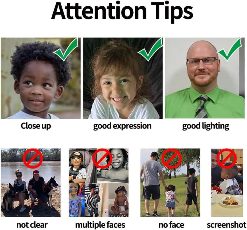 TinyName Custom Socks with Faces Personalized Face Sock with Text Customized Funny Socks for Men and Women