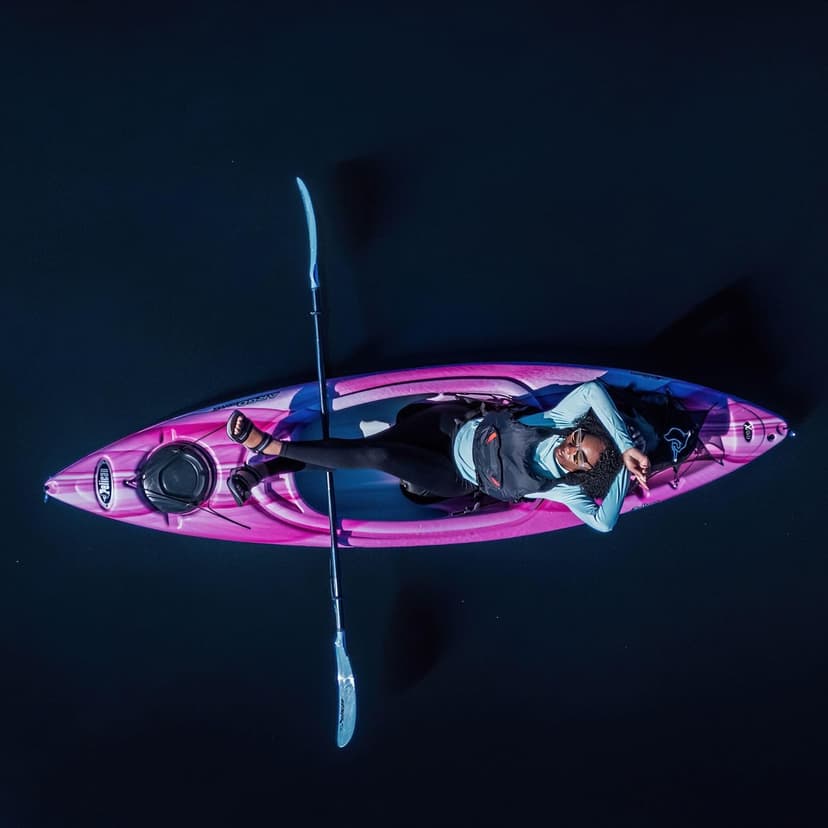 Pelican Argo 100X - Recreational Sit in Kayak - Lightweight Patented Ram-X™ Material - Ergoform™ Seating System - 10 ft