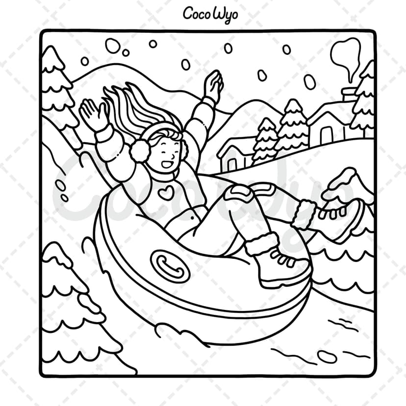 Girl Moments: Coloring Book for Adults and Teens Featuring Cute Cozy Daily Activities for Relaxation (Cozy Spaces Coloring)