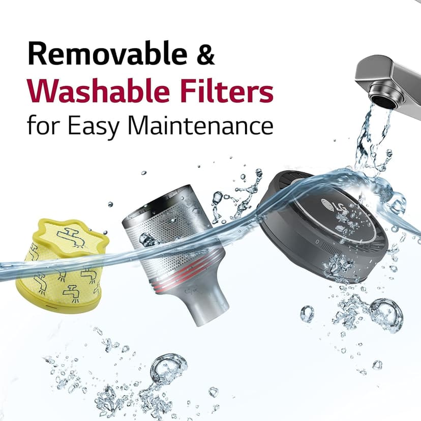 LG CordZero Vacuum, Matte Black (Renewed)