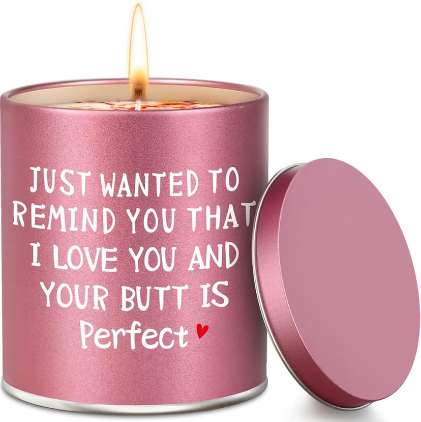 Valentines Galentines Day Gifts for Her Girlfriend Wife Women Friend Sisters Romantic Naughty Christmas Valentines Mothers Day Anniversary Friendship Birthday Funny ldeas Scented Candle