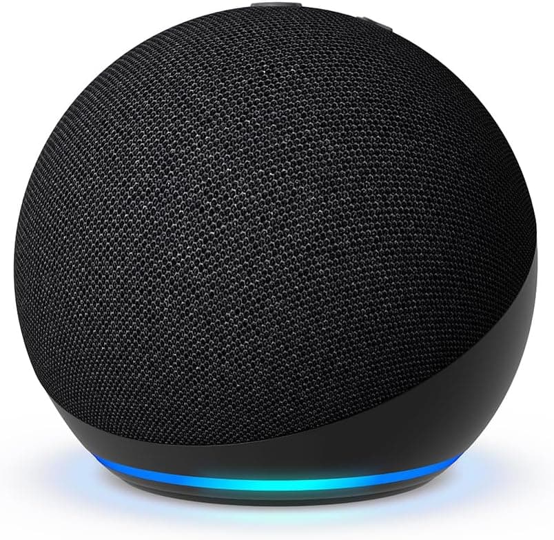 Amazon Echo Dot (newest model) - Vibrant sounding speaker, Designed for Alexa+, Great for bedrooms, dining rooms and offices, Charcoal B09B8V1LZ3