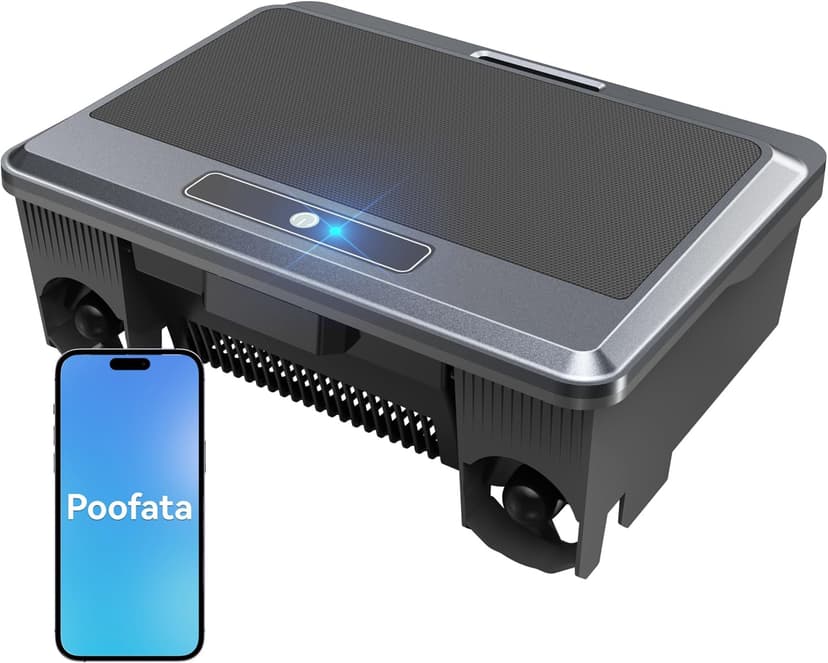 2026 Upgraded F1T Solar Powered Robotic Pool Skimmer Surface Cleaner with APP Support Dual Charging Options Smart Obstacle Avoidance 24/7 Continuous Cleaning Ideal for Above Ground Pool Gray