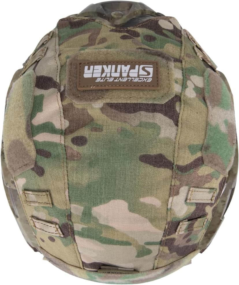 EXCELLENT ELITE SPANKER Tactical Helmet Cover, Military Fast Helmet Cover for Ops-Core Fast PJ/MH in Size M/L -Without Helmet