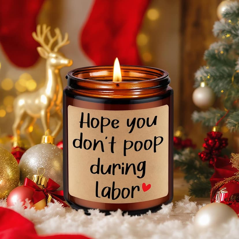 Fairy's Gift New Mom Candle for Women, Funny Baby Shower, Pregnancy Gifts for First Time Mom, Pregnant Women Wife Friend, Maternity, Mothers Christmas, Pregnancy Gifts for Expecting Mommy, Mama to Be