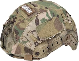 EXCELLENT ELITE SPANKER Tactical Helmet Cover, Military Fast Helmet Cover for Ops-Core Fast PJ/MH in Size M/L -Without Helmet