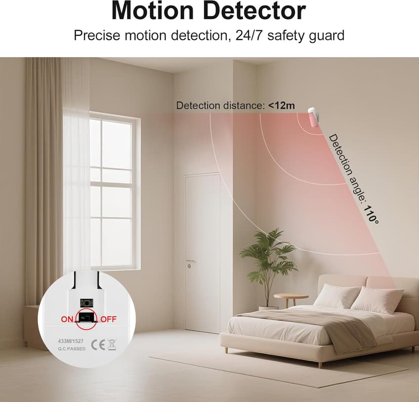 Wireless Alarm System for Home Security,24 Pcs Home Alarm System Wireless DIY Kit,WiFi+GSM/4G with Instant App Alerts NO MonthlyFees,SOS Button,App & Remote Control,Work with Alexa,for Apartment