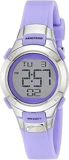 Armitron Sport Women's Digital Chronograph Resin Strap Watch, 45/7012