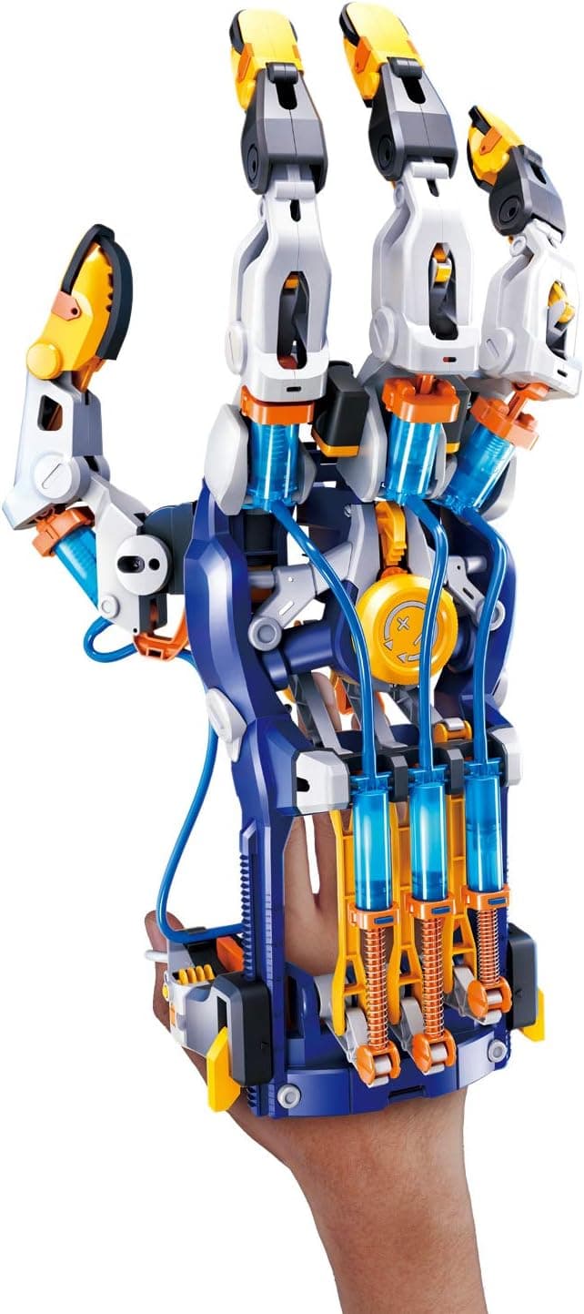 Thames & Kosmos Mega Cyborg Hand STEM Experiment Kit | Build Your Own GIANT Hydraulic Amazing Gripping Capabilities Adjustable for Different Sizes Learn Pneumatic Systems B085LRW4VR