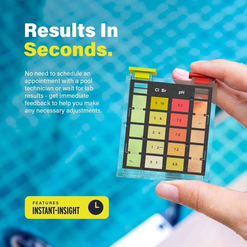 Lupo 6-in-1 Pool Test Kit | Pool Testing Kit for Residential Swimming Pools & Spas for Testing Total Chlorine, Total Bromine, pH, Base Demand, Acid Demand & Total Alkalinity Quick & Accurate Testing