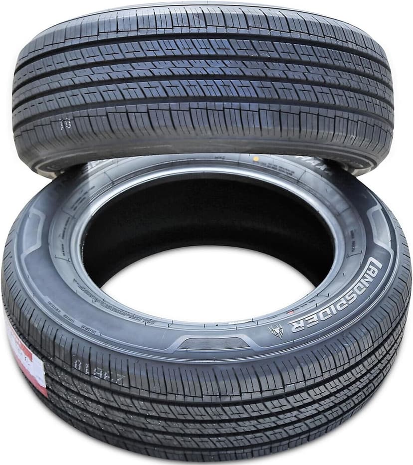 Set of 4 (FOUR) Landspider Citytraxx H/T All-Season Truck/SUV Highway Radial Tires-285/60R18 285/60/18 285/60-18 120H Load Range XL 4-Ply BSW Black Side Wall UTQG 480AA