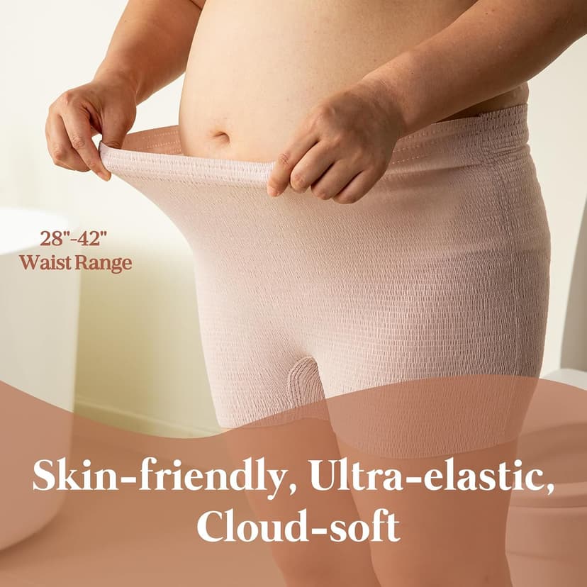 Includes peri bottle, cooling spray, disposable underwear, postpartum pads, hot & cold packs, soothing liners for postpartum Glamommy Postpartum Recovery Essentials Kit, Labor & Delivery Care for Mom B0DSCBNS7L