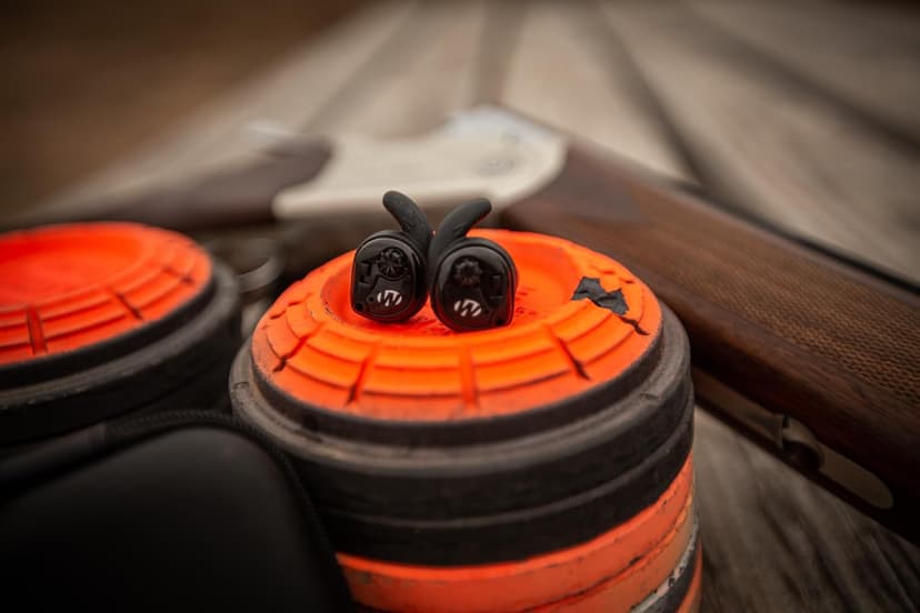 Walker's Wireless NRR25dB Electronic Sound Suppression Hearing Protection Earbuds for Shooting