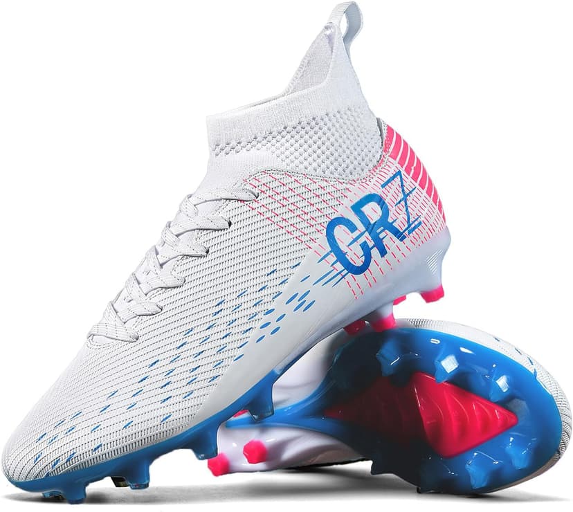 Sunqin Soccer Cleats for Mens Womens Indoor Turf Soccer Shoes Youth AG TF Training Football Boots Unisex