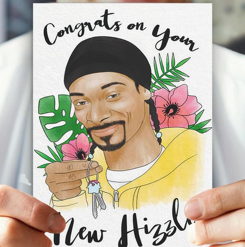Funny Congratulations Card for New Homeowners,Blank Inside for Personal Message,Great Housewarming Gift With Envelope New Home Card,Congrats Housewarming Gift for Couples,Friends B0CJBW2QSY