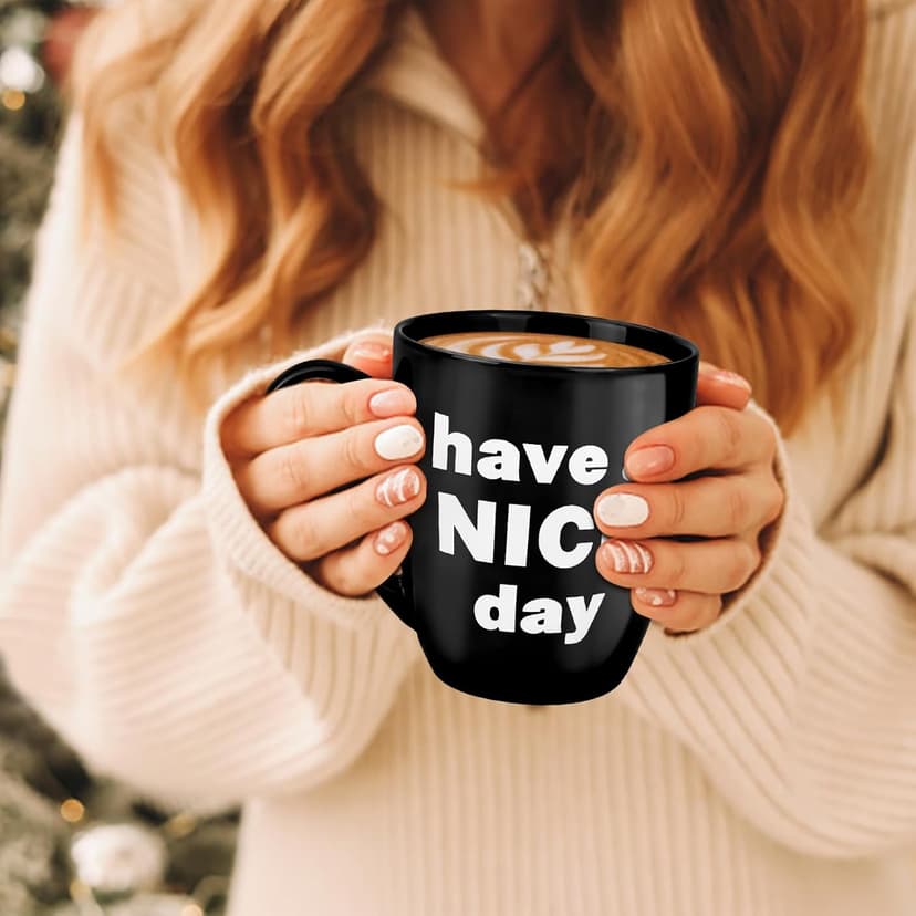 White Elephant Gifts for Adults, 13 OZ Coffee Mug Funny Presents for Women Men Wife Mom Dad Friend, Gag Gifts for Him Husband for Christmas Stocking Stuffers Valentines Anniversary Birthday